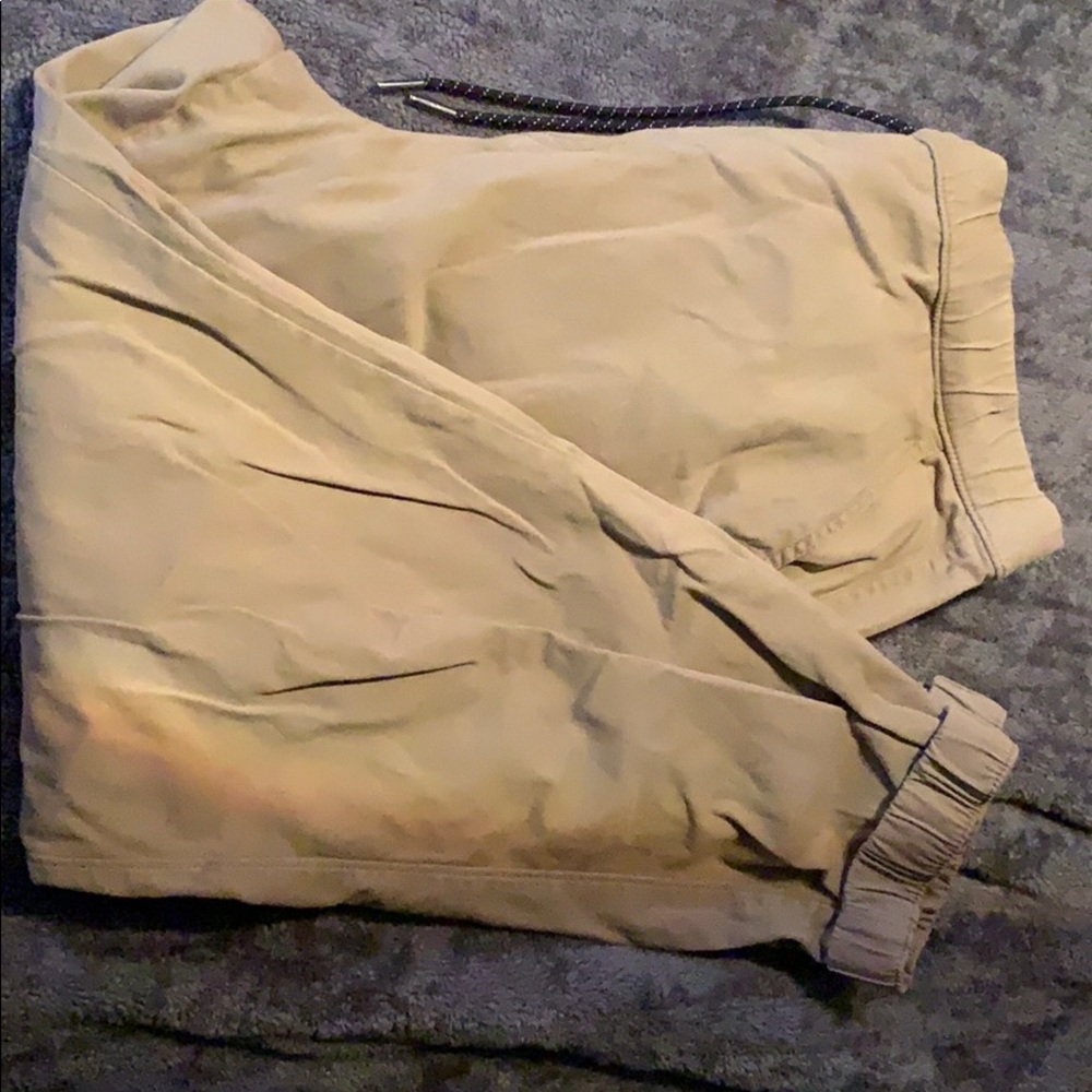 Khaki color joggers. Urban pipeline. Xl